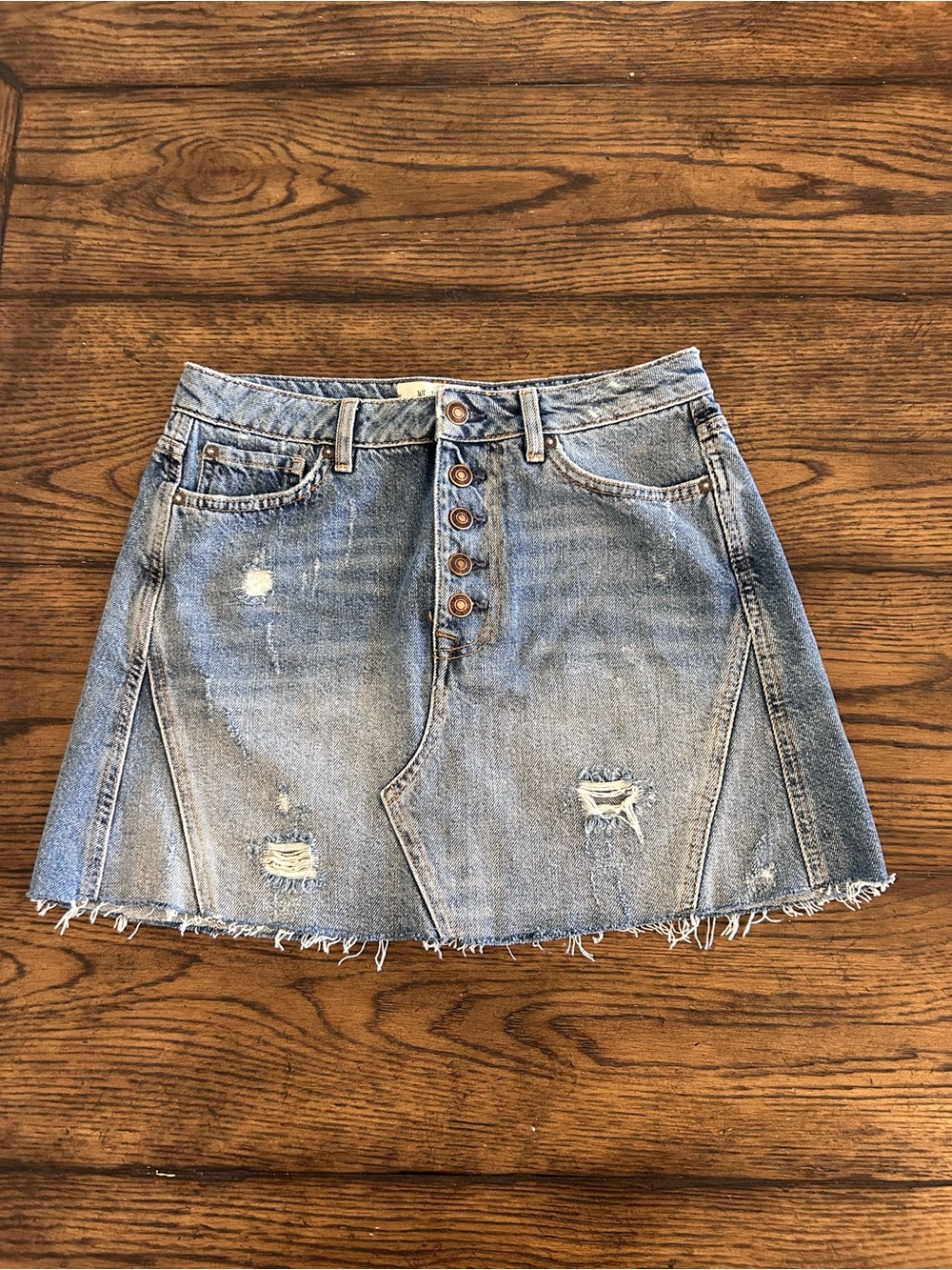 We the Free denim skirt